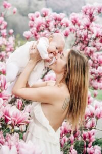 servizio fotografico primavera magnolie samantha montagnini