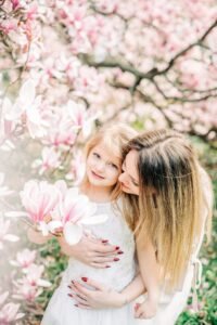 servizio fotografico primavera magnolie samantha montagnini